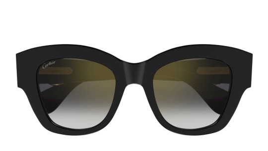 Occhiali da sole donna Luxury Cartier CT0547S 001 black black grey nuova collezione