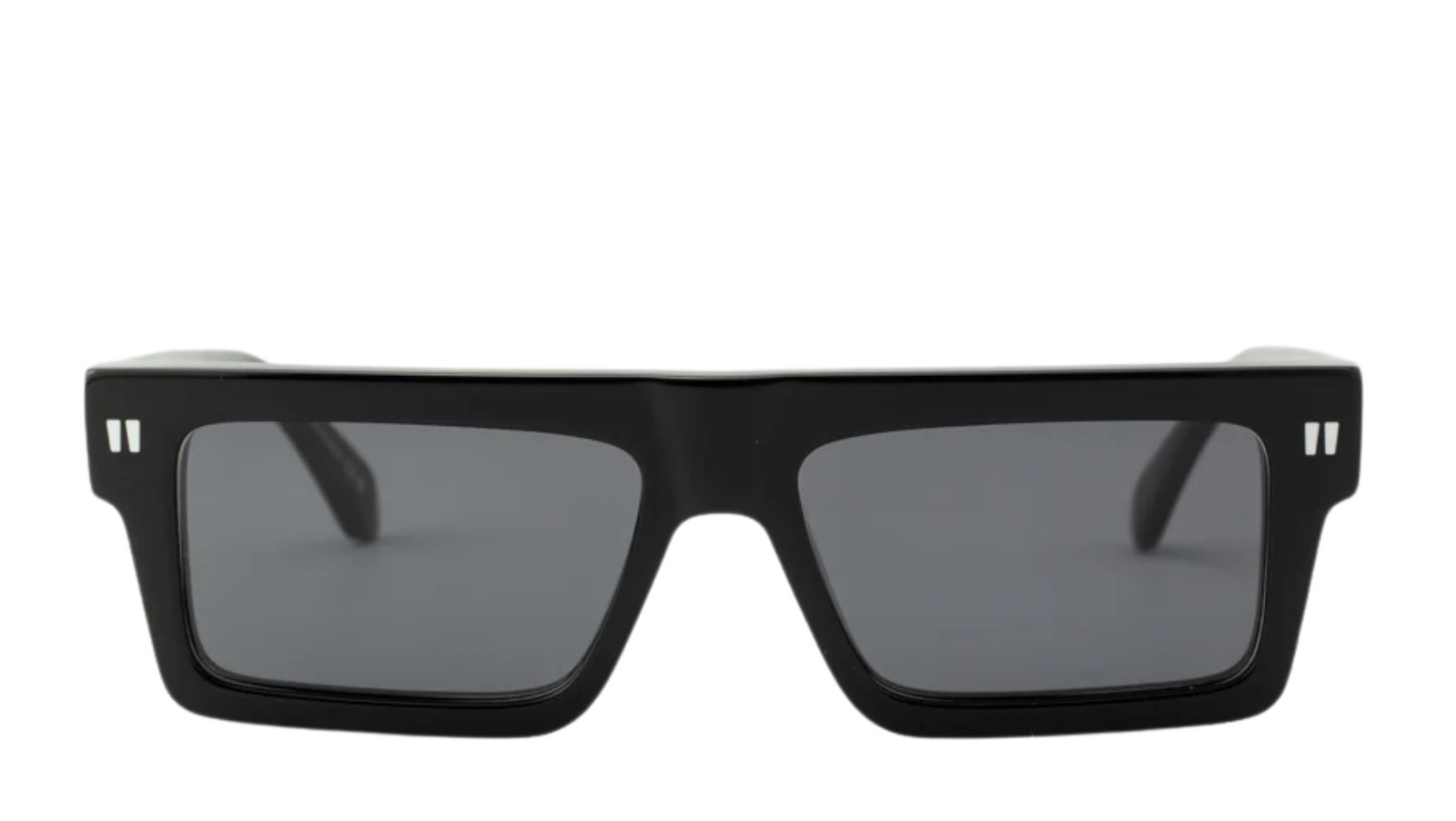 Occhiali da sole unisex Luxury Off White OERI13Z CHANDLER SUNGLASSES 1007 black dark grey nuova collezione