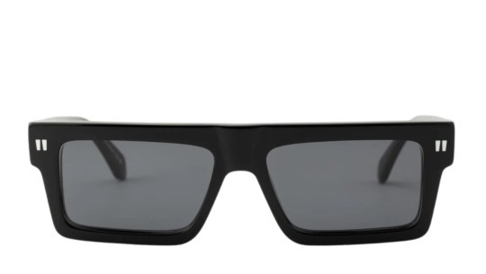 Occhiali da sole unisex Luxury Off White OERI13Z CHANDLER SUNGLASSES 1007 black dark grey nuova collezione