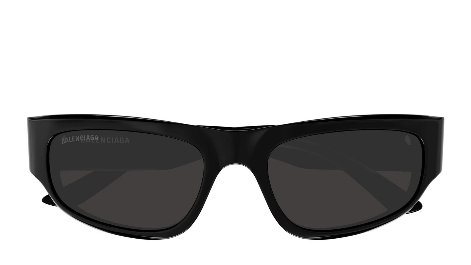 Occhiali da sole unisex Luxury Balenciaga BB0388S 001 black black grey nuova collezione