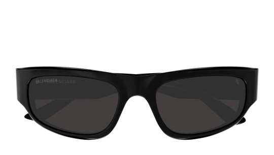 Occhiali da sole unisex Luxury Balenciaga BB0388S 001 black black grey nuova collezione