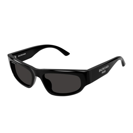 Occhiali da sole unisex Luxury Balenciaga BB0388S 001 black black grey nuova collezione 2