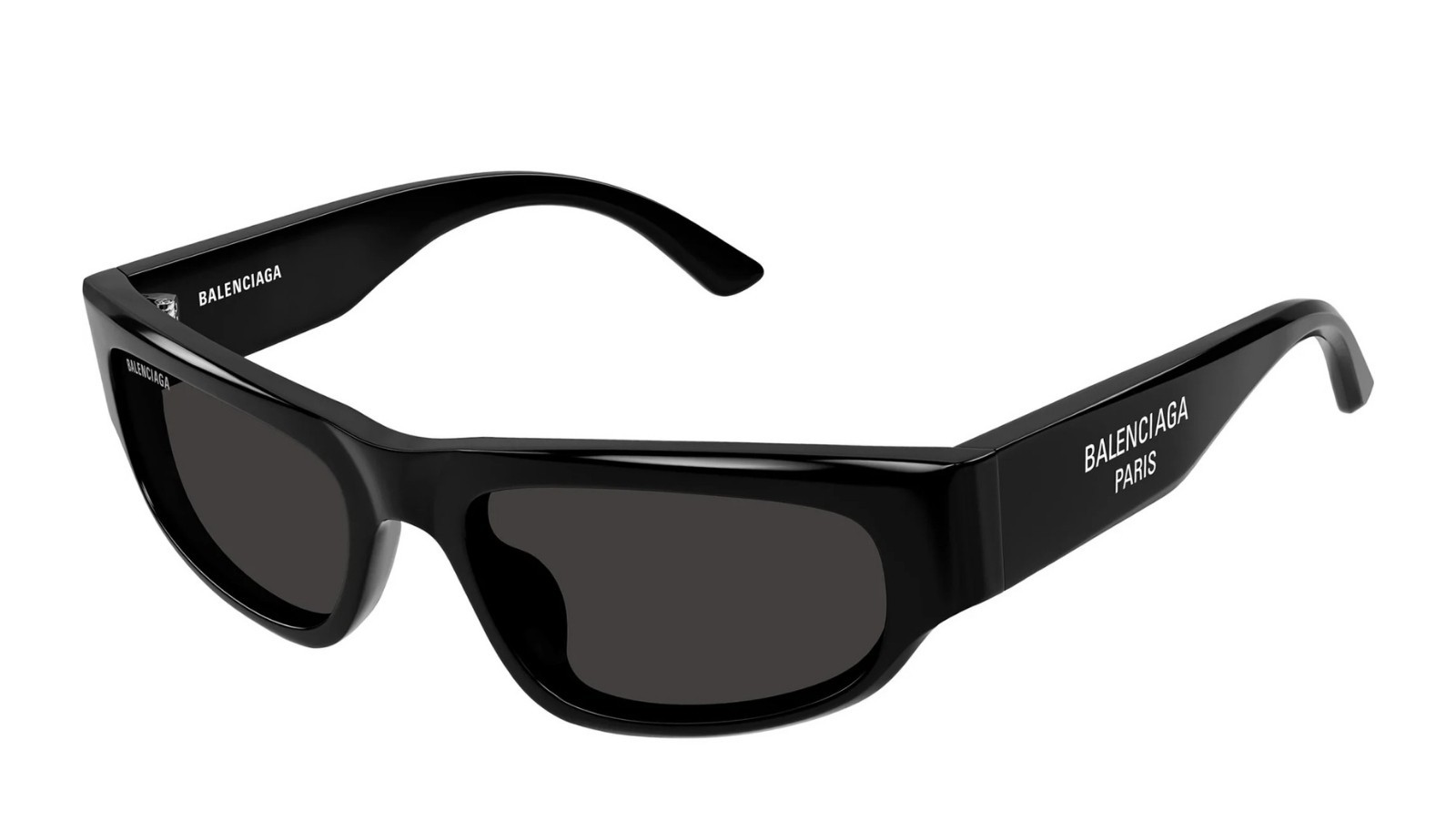 Occhiali da sole unisex Luxury Balenciaga BB0388S 001 black black grey nuova collezione