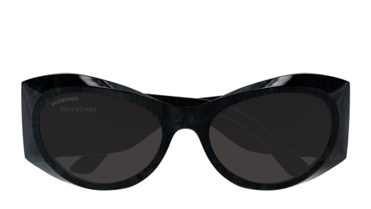 Occhiali da sole donna Luxury Balenciaga BB0394S 003 black black grey nuova collezione