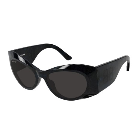 Occhiali da sole donna Luxury Balenciaga BB0394S 003 black black grey nuova collezione 2