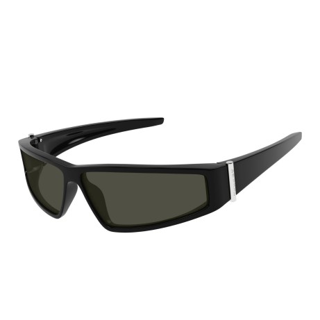 Occhiali da sole unisex Luxury Alexander Mcqueen AM0490S 001 black black grey nuova collezione 2