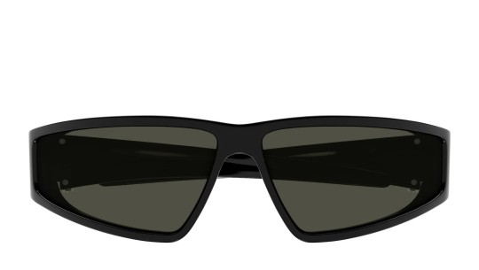 Occhiali da sole unisex Luxury Alexander Mcqueen AM0490S 001 black black grey nuova collezione