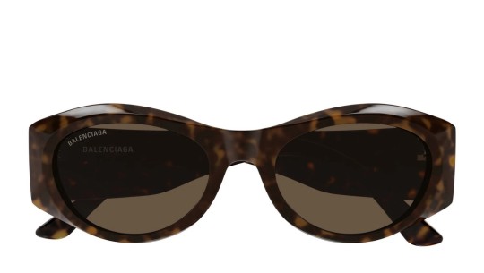 Occhiali da sole donna Luxury Balenciaga BB0396SK 002 havana havana brown nuova collezione