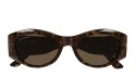 Occhiali da sole donna Luxury Balenciaga BB0396SK 002 havana havana brown nuova collezione