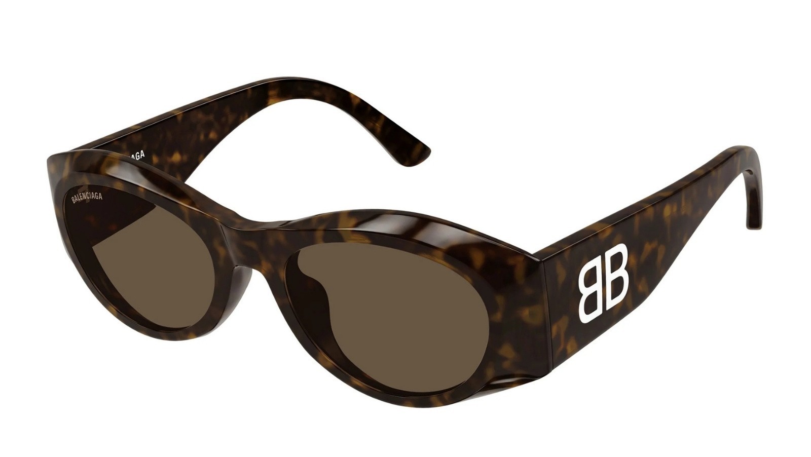 Occhiali da sole donna Luxury Balenciaga BB0396SK 002 havana havana brown nuova collezione