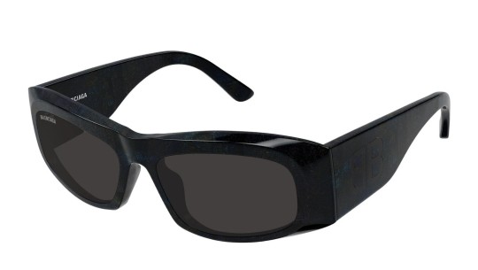 Occhiali da sole donna Luxury Balenciaga BB0395S 003 black black grey nuova collezione