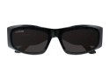 Occhiali da sole donna Luxury Balenciaga BB0395S 003 black black grey nuova collezione
