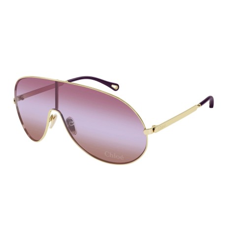 Occhiali da sole donna Luxury Chloé CH0283S 003 gold gold red nuova collezione 2