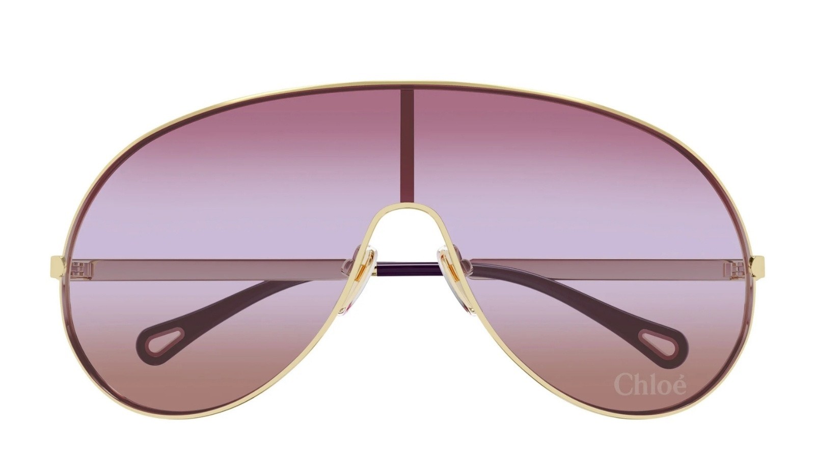 Occhiali da sole donna Luxury Chloé CH0283S 003 gold gold red nuova collezione