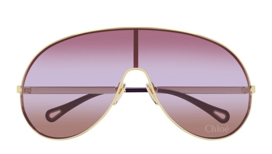 Occhiali da sole donna Luxury Chloé CH0283S 003 gold gold red nuova collezione