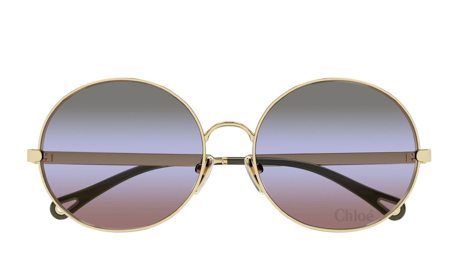 Occhiali da sole donna Luxury Chloé CH0281S 004 gold gold green nuova collezione