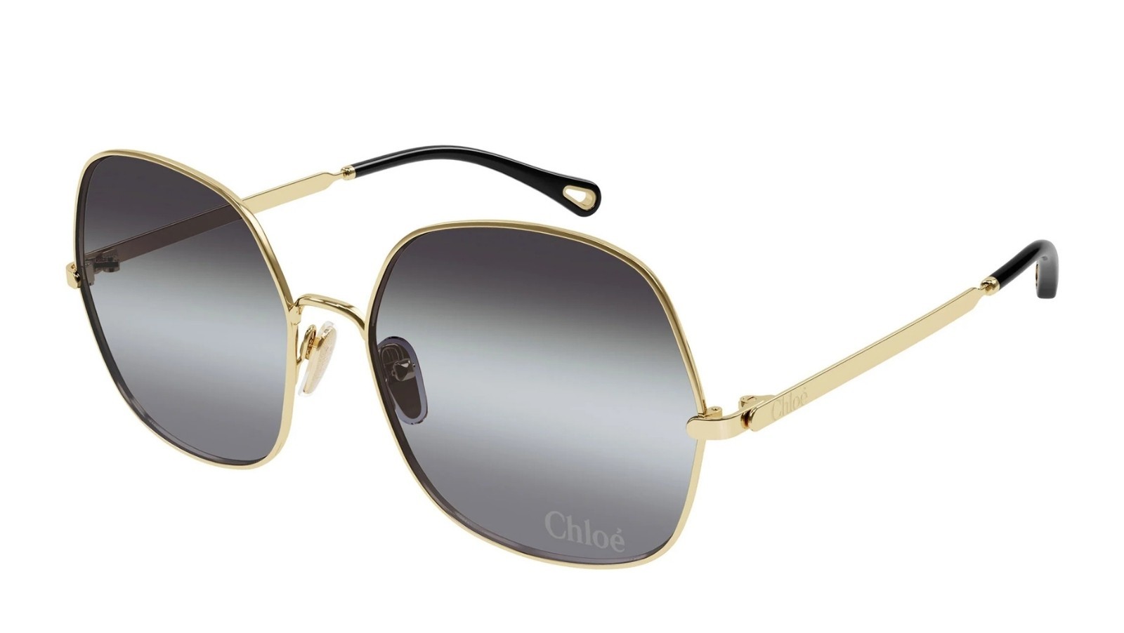 Occhiali da sole donna Luxury Chloé CH0282S 001 gold gold grey nuova collezione