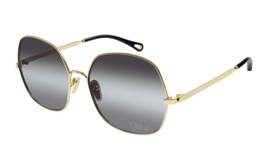 Occhiali da sole donna Luxury Chloé CH0282S 001 gold gold