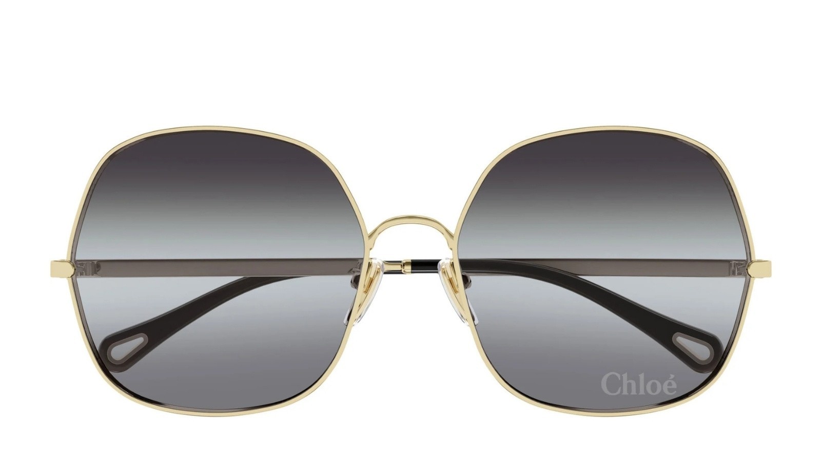 Occhiali da sole donna Luxury Chloé CH0282S 001 gold gold grey nuova collezione