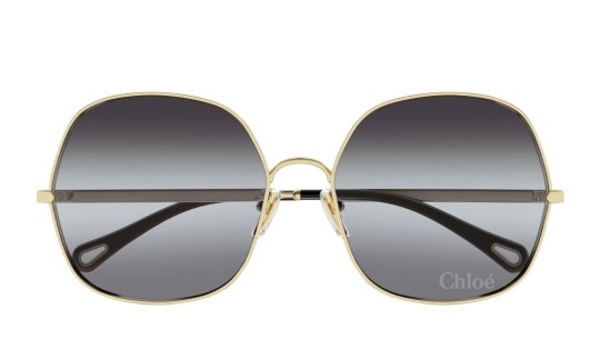 Occhiali da sole donna Luxury Chloé CH0282S 001 gold gold grey nuova collezione