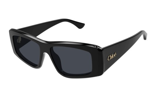 Occhiali da sole donna Luxury Chloé CH0299S 001 black black blue nuova collezione