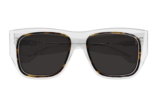 Occhiali da sole donna Luxury Azzedine Alaïa AA0090S 001 crystal crystal grey nuova collezione