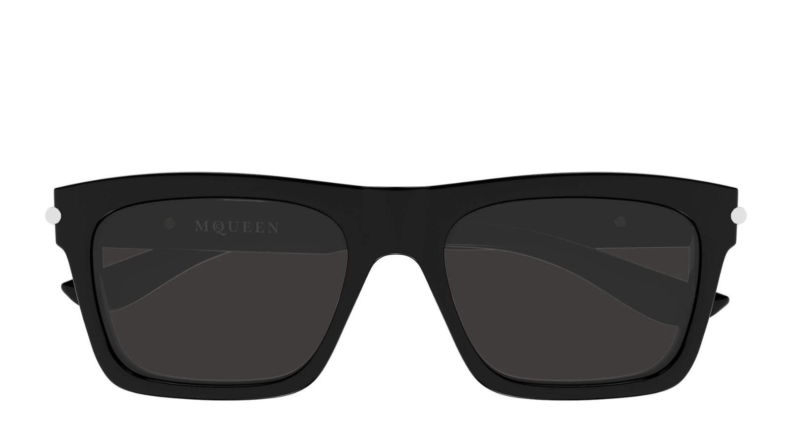 Occhiali da sole uomo Luxury Alexander Mcqueen AM0495S 001 black black grey nuova collezione