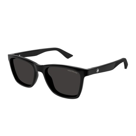 Occhiali da sole uomo Luxury Montblanc MB0399S 001 black black grey nuova collezione 2