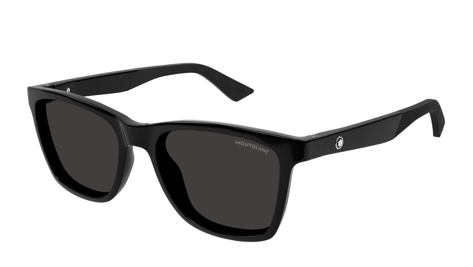 Occhiali da sole uomo Luxury Montblanc MB0399S 001 black black grey nuova collezione