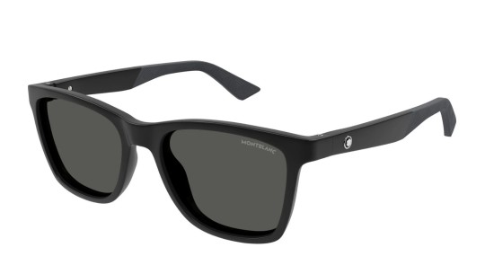 Occhiali da sole uomo Luxury Montblanc MB0399S 002 black black grey nuova collezione