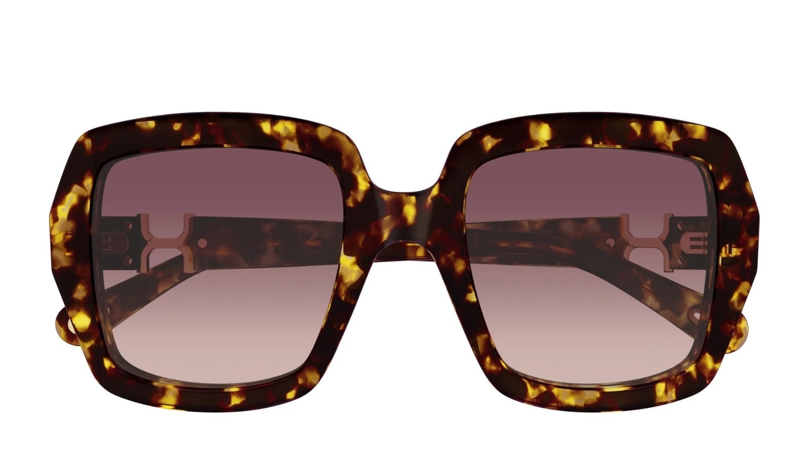 Occhiali da sole donna Luxury Chloé CH0301S 002 havana havana red nuova collezione