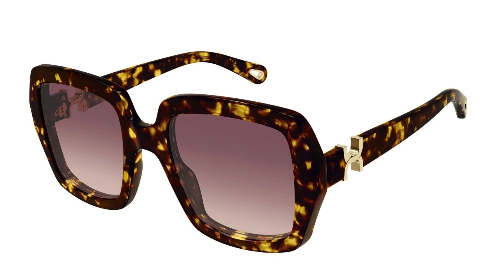 Occhiali da sole donna Luxury Chloé CH0301S 002 havana havana red nuova collezione