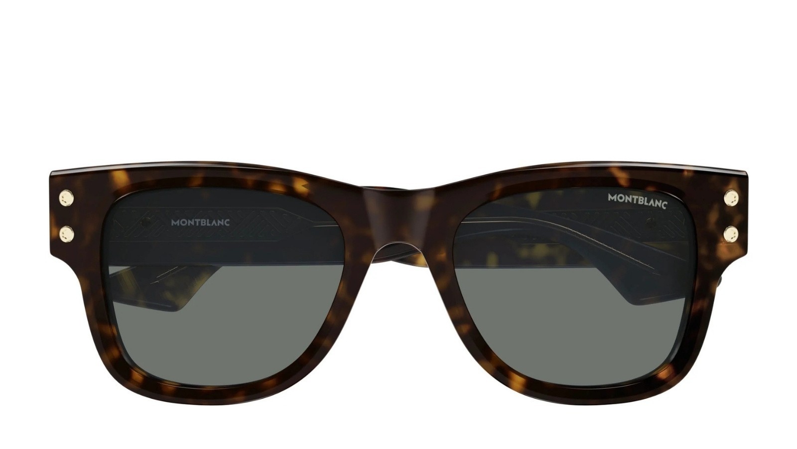 Occhiali da sole uomo Luxury Montblanc MB0381S 002 havana havana grey nuova collezione