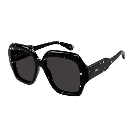 Occhiali da sole donna Luxury Chloé CH0154S 012 black black grey nuova collezione 2