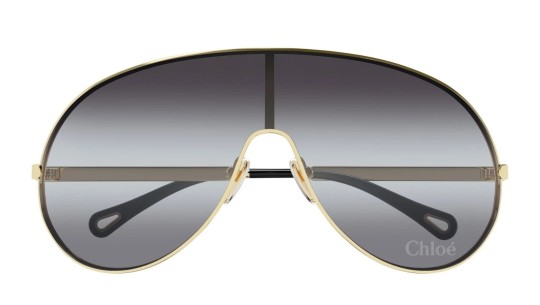 Occhiali da sole donna Luxury Chloé CH0283S 001 gold gold grey nuova collezione