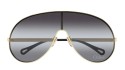 Occhiali da sole donna Luxury Chloé CH0283S 001 gold gold grey nuova collezione