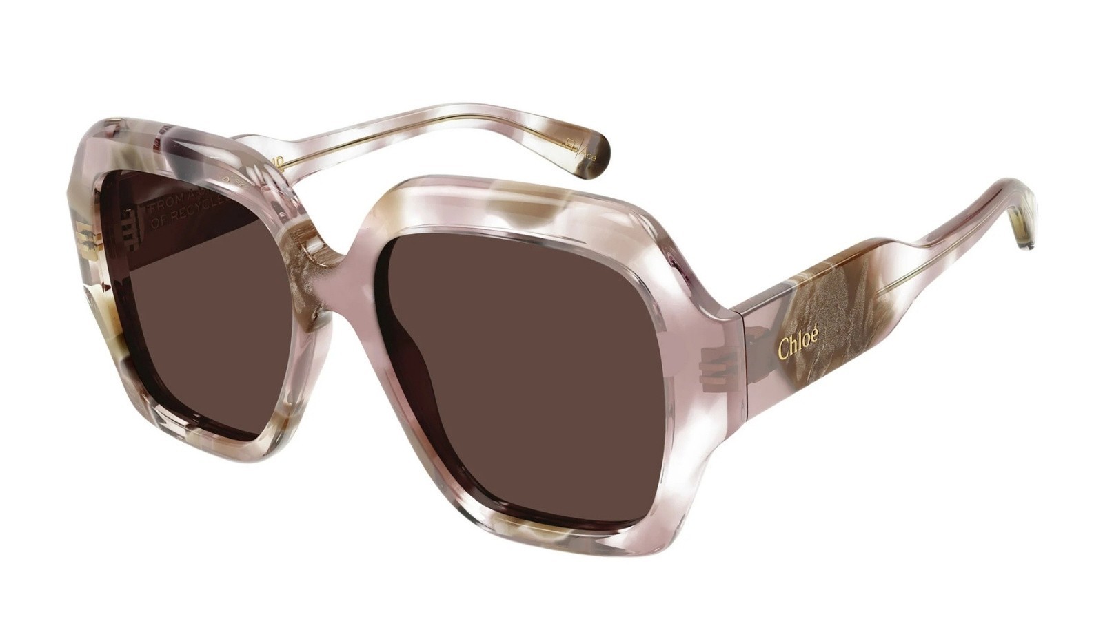 Occhiali da sole donna Luxury Chloé CH0154S 013 pink pink brown nuova collezione