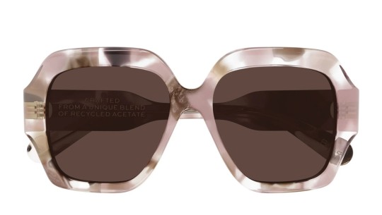 Occhiali da sole donna Luxury Chloé CH0154S 013 pink pink brown nuova collezione Occhiali da sole donna Luxury Chloé CH0154S 013 pink pink brown nuova collezione
