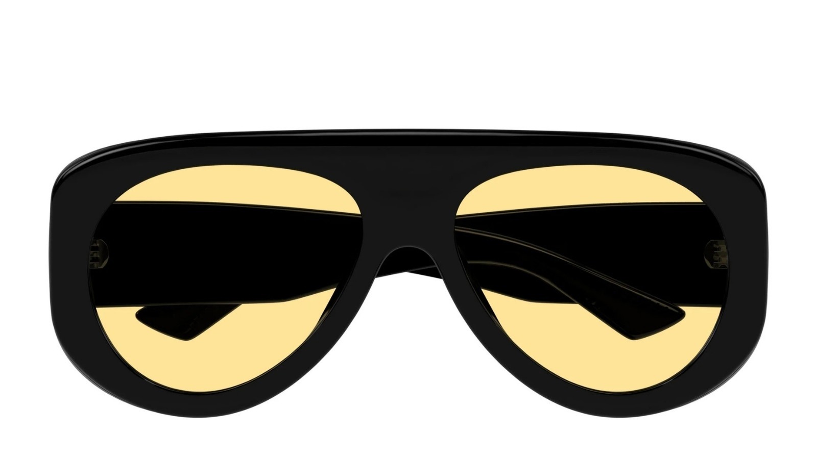 Occhiali da sole unisex Luxury Bottega Veneta BV1362S 005 black black orange nuova collezione