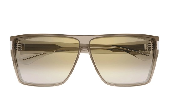 Occhiali da sole unisex Luxury Saint Laurent SL 756 003 yellow yellow brown nuova collezione