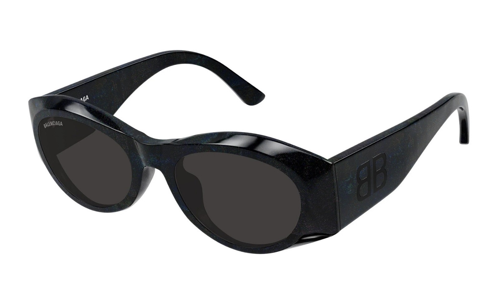 Occhiali da sole donna Luxury Balenciaga BB0396SK 003 black black grey nuova collezione