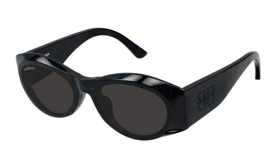 Occhiali da sole donna Luxury Balenciaga BB0396SK 003 black black grey nuova collezione