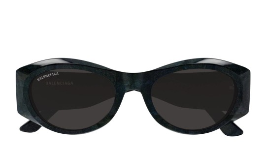Occhiali da sole donna Luxury Balenciaga BB0396SK 003 black black grey nuova collezione
