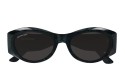 Occhiali da sole donna Luxury Balenciaga BB0396SK 003 black black grey nuova collezione