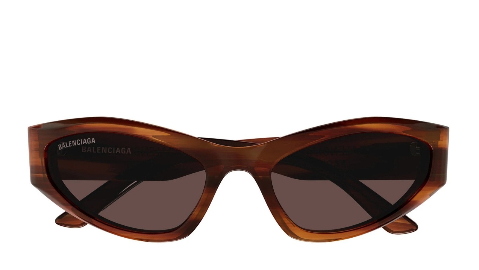 Occhiali da sole donna Luxury Balenciaga BB0387S 002 havana havana brown nuova collezione