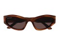Occhiali da sole donna Luxury Balenciaga BB0387S 002 havana havana brown nuova collezione