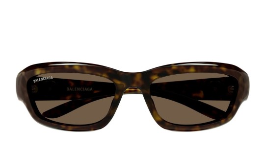 Occhiali da sole unisex Luxury Balenciaga BB0409S 002 havana havana brown nuova collezione