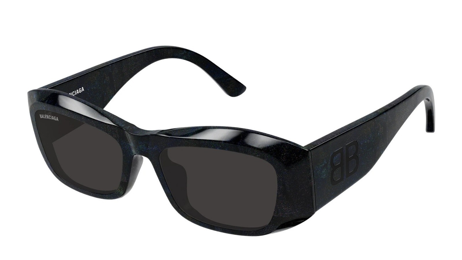 Occhiali da sole donna Luxury Balenciaga BB0397SA 003 black black grey nuova collezione