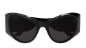 Occhiali da sole donna Luxury Balenciaga BB0393S 003 black black grey nuova collezione