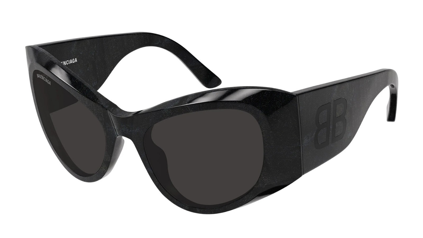 Occhiali da sole donna Luxury Balenciaga BB0393S 003 black black grey nuova collezione